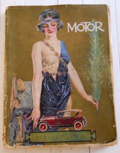 Vintage January 1923 MOTOR  Magazine Annual Number 420 Pgs Antique Car Ads