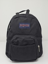 Vintage 90s Y2K Jansport Half Pint Mini Backpack Purse Bag Black Retro USA Made