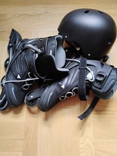 Mens Rollerblades, free helmet included
