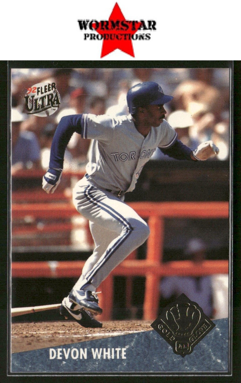 1992 Ultra #18 Devon White Award Winners Toronto Blue Jays