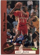 1995 Classic Superior Pix Wesley Person Rookie Autograph Card RC /3500 Suns. rookie card picture