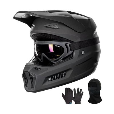 ILM Youth Dirt Bike Helmets Kids ATV Helmet Motorcross BMX Off Road Motorbike...