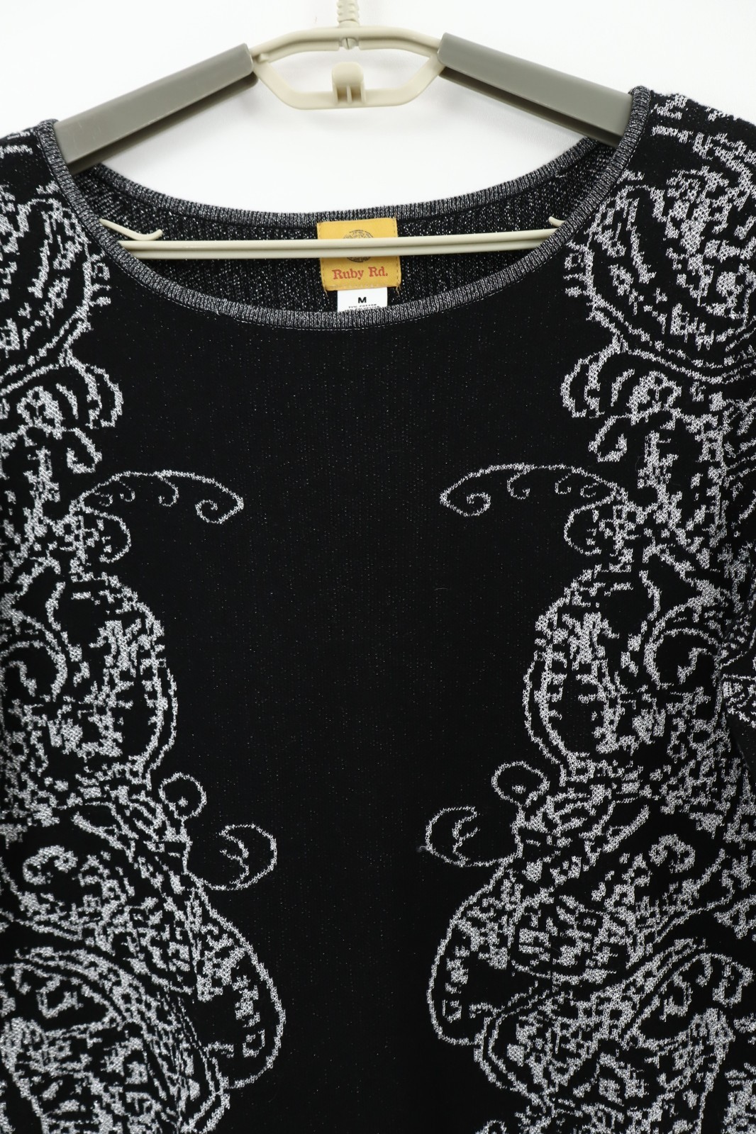 RUBY RD Women's Cotton Polyester Metallic Sweater… - image 4