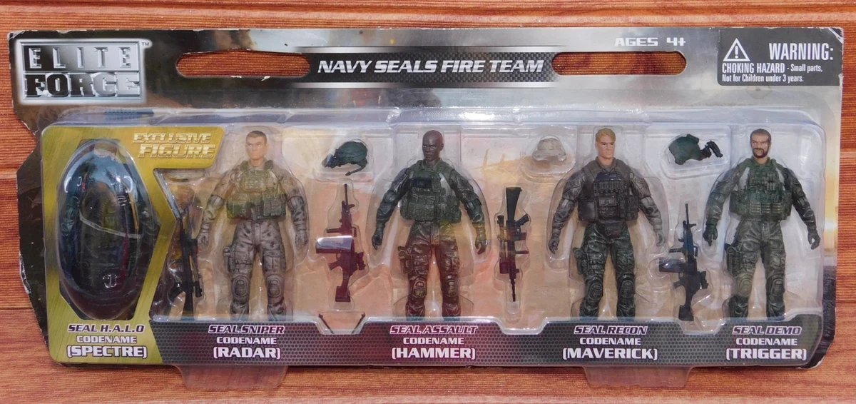 Blue Box Military & Adventure 1:18 Elite Force Action Figures for