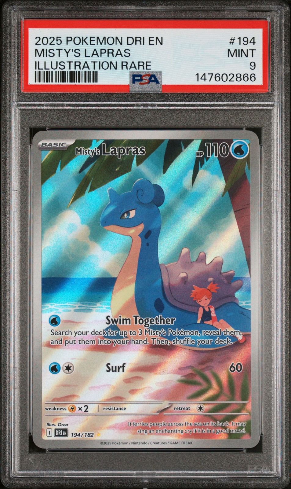 Misty's Lapras #194