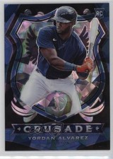 2020 Panini Chronicles Crusade Blue Ice Prizm 8/99 Yordan Alvarez #2 0x5e