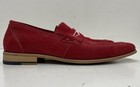 Stacy Adams Red Suede Penny Loafers Men's Size 13 — photo 3