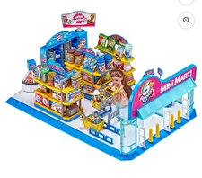 Zuru 5 Surprise Mini Brands Mini Mart With Pre-owned **Incomplete Please Read**