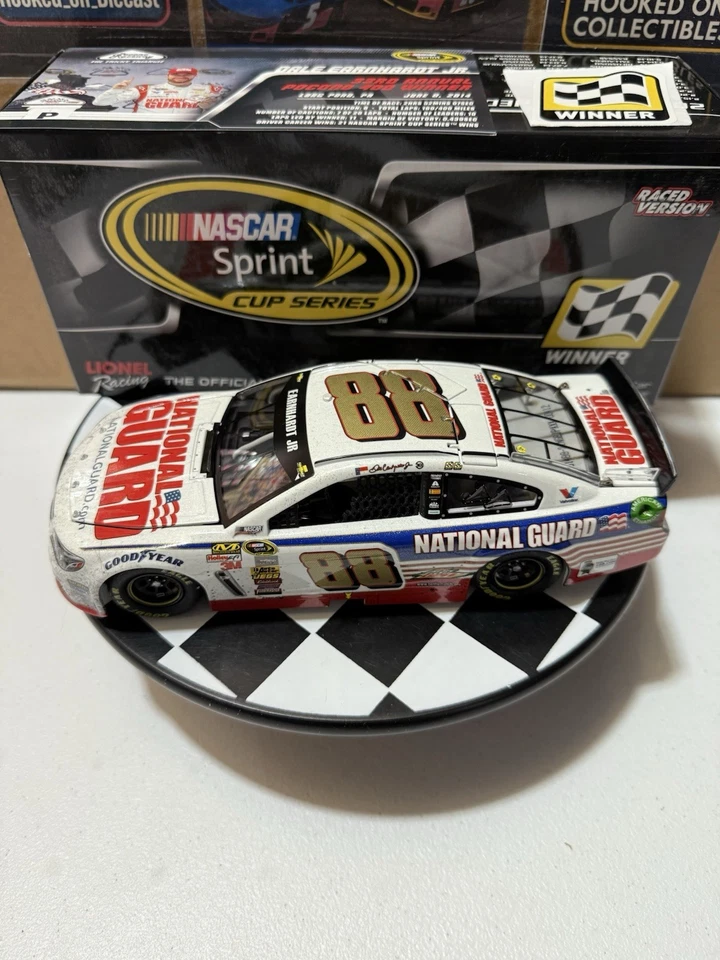 Dale Earnhardt Jr #88 Guardia Nacional Pocono Win 2014 1/24 Nascar Diecast Foto 2 de 4
