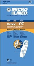 Paper Bag, DVC Oreck CC Upright Microlined 8Pk