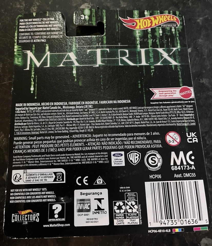 Hot Wheels Premium - ‘64 Lincoln Continental - Retro Entertainment - Matrix - Image 2 of 2