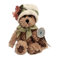 Boyds Archive Collection Carmella Brown Bear W/ HAT 7