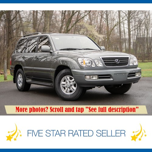 1999 Lexus Lx 470 470 187k mi Serviced 3rd Row Seat 50+Pix CARFAX WE SHIP!