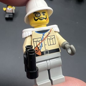 LEGO Adventurers Treasure Raiders 5909/5948/2879 w/ Mummy Storage Case COMPLETE