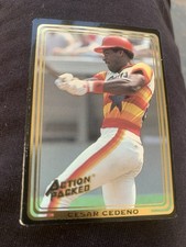 Cesar Cedeno 1993 Action Packed All-Star Gallery Series Astros #29   MLB Card