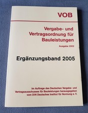 0317) VOB Vergabe und Vertragsordnung für Ba...