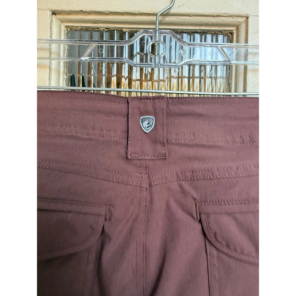 Pantalones de Senderismo KÜHL Borgoña Para Mujer Talla 12 REG Carga Exterior Informales Foto 4 de 4