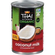 Organic Unsweetened Coconut Milk, 13.66 fl oz Pack of 12