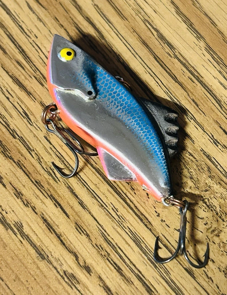 Mixed Mann’s Crankbait Lure Lot (5) Maniac Finn Mann Wally Trac Model 79 - Image 4 of 4