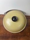 Vintage 10” Round Club Aluminum Dutch Oven Stock Pot 4qt Harvest Gold + Lid Nice — photo 4