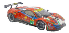 Carrera Digital 132 30848 Ferrari 488 GTE AF Corse 51 le mans winner Slot Car