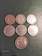 N°7  MONETE  REGNO D'ITALIA N 3 C.20 1939/40/41 N3 C.50 1940/41 N 1 LIRE 1  1939