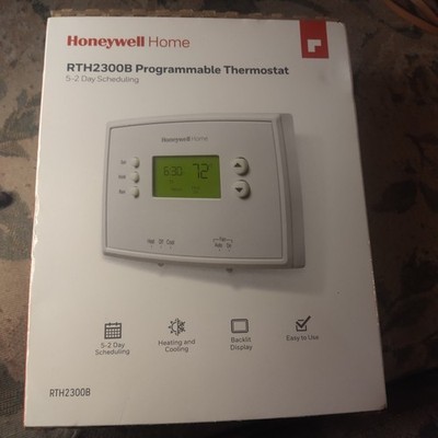 NIB Honeywell RTH2300B Programmable Thermostat 5-2 Day Scheduling w/ Backlight