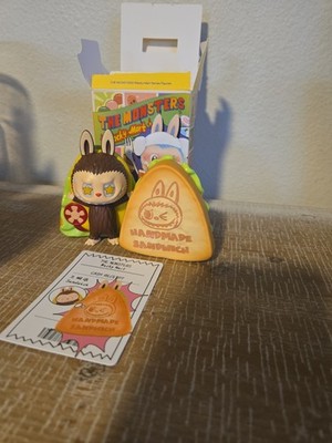 POP MART The Monsters 1:00 AM Snack Time Labubu Figure Blind Box Open Box Sealed