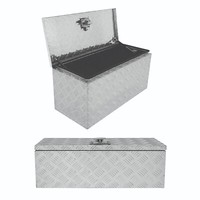 Aluminium Tool Box Lockable Chest Trailer Truck Locker Storage Small – Large