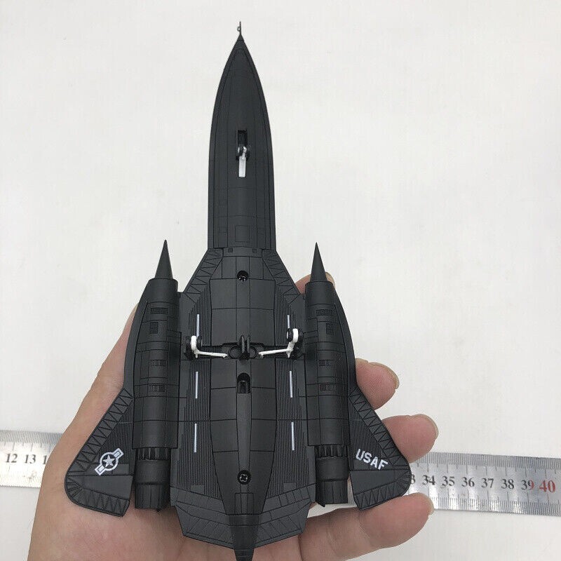 1:144 US NASA Lockheed SR-71 Blackbird Aircraf Model Diecast Military ...