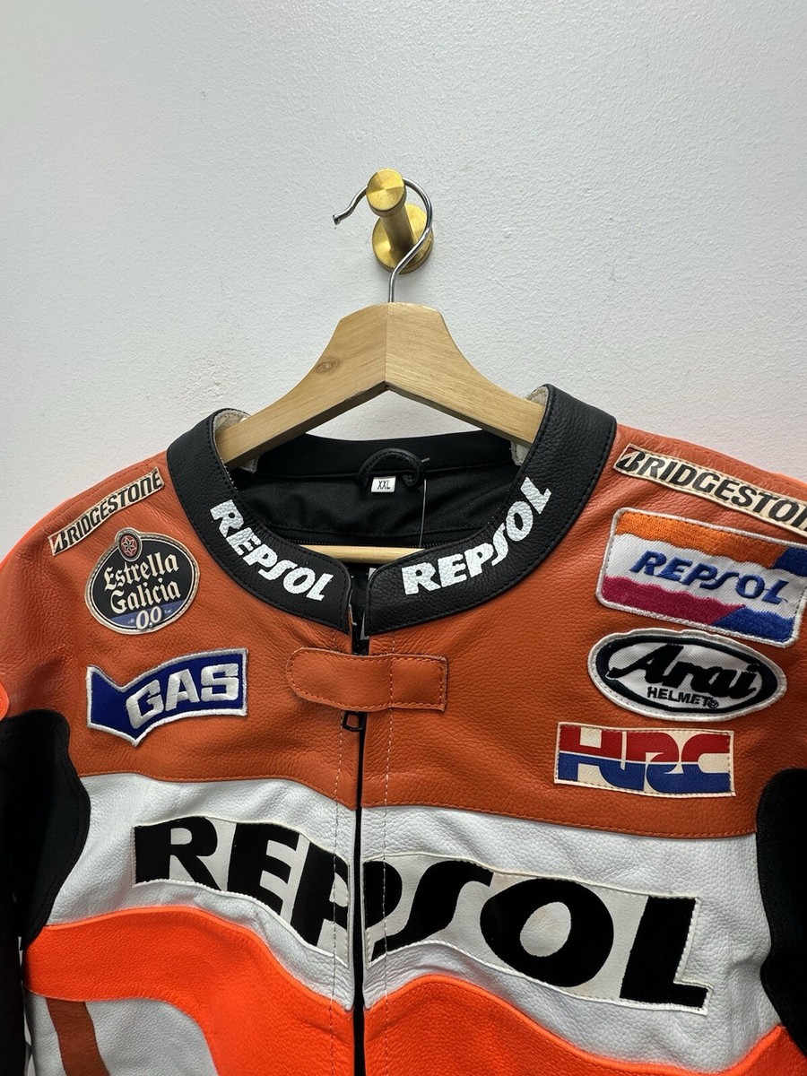 Honda Repsol Racing Leather Jacket XXL | eBay Honda Repsol Racing Leather Jacket XXL | eBay