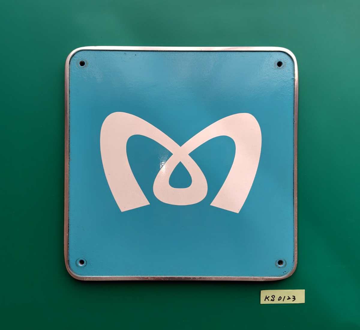 東京メトロ　プレート　エンブレム　ロゴマーク 東京メトロ プレート エンブレム ロゴマーク 東京メトロ