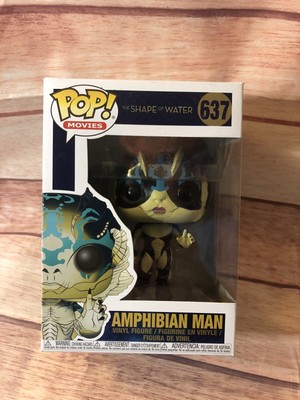 FUNKO POP SHAPE OF WATER Movie AMPHIBIAN MAN #637 Classic movie 889698324854 | eBay