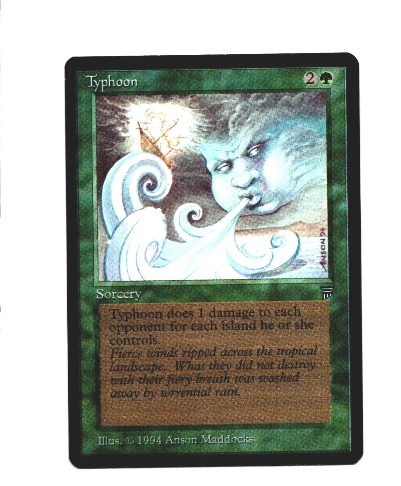 MTG Typhoon SP/NM-  Legends Magic the Gathering ~ Free Shipping ~