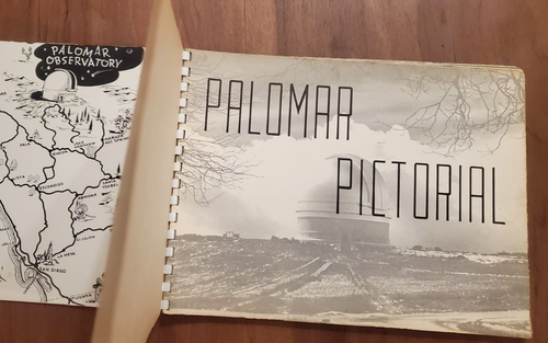 Palomar Pictorial Observatory San Diego California promotional booklet