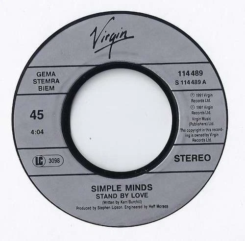 Simple Minds - Stand By Love 7" Single Vinyl Schallplatte 22065 - Bild 4 von 4