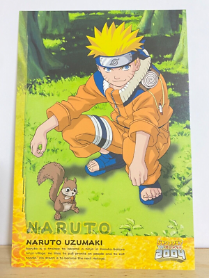 Naruto Naruto Uzumaki Not For Sale Postcard Jump Festa 2004