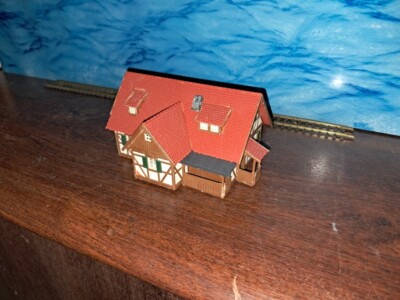 Kibri HO 8100 - Casa In Miniatura Da Montare Per Treni Elettrici - Modellismo - Usato BO