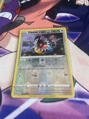 112/159 Chatot : Reverse Holo : Pokemon Trading Card Game SWSH12.5 Crown Zenith