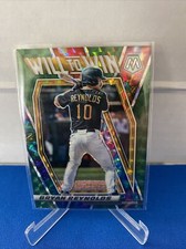 2021 Panini Mosaic Baseball Will To Win #WTW6 Bryan Reynolds Green Prizm Pirates