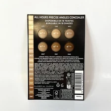 YSL Yves Saint Laurent ALL HOURS CONCEALER All Angles 6-Shade Sample Card