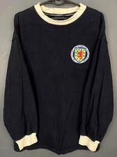 RETRO REPLICA MEN'S SCOTLAND 1967/1971 SOCCER FOOTBALL SHIRT JERSEY SIZE S SMALL