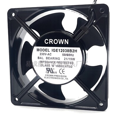 IGE12038B2H 230V-AC 21/19W Axial Cooling Fan #A6-31