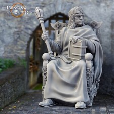 King Cleric Fighter Statue Miniature D D DnD