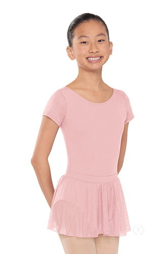 Dance Skirt Eurotard 41127 Ballet Pink XL Child Ballet Pull On Tap Chiffon Shee