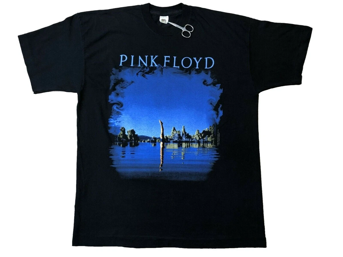 Vintage Pink Floyd T-Shirt Wish You Were Here 90s 1994 Big Print XL Rock Tour
