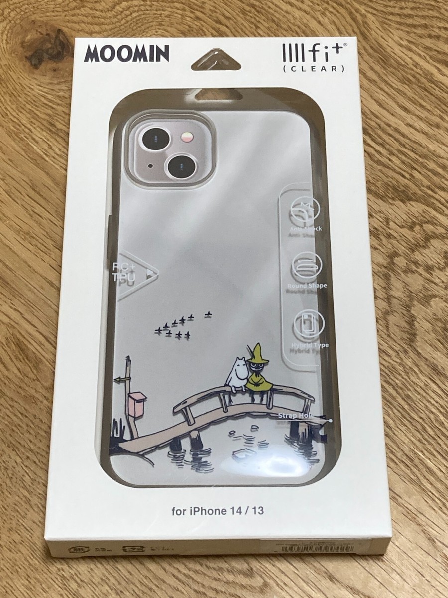 Gourmandise Moomin iPhone 14 Case 6.1 inch IIIIfit Clear