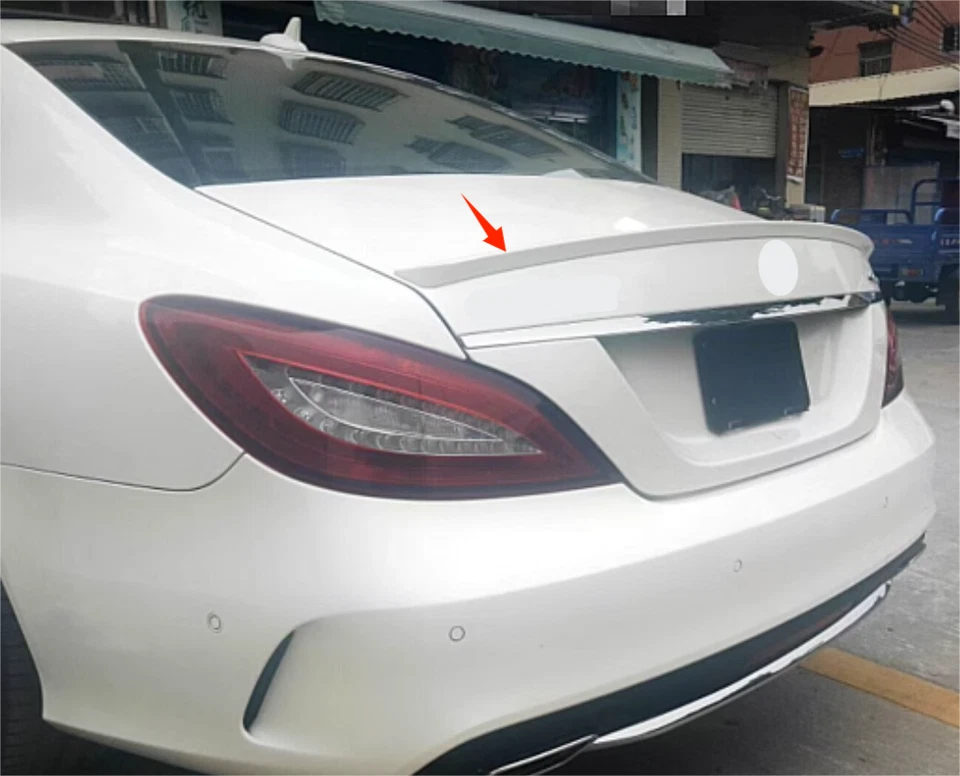 Alerón trasero del maletero para Mercedes-Benz Clase CLS W218 2012-2017 sin pintar Foto 2 de 4
