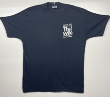 The Who Crew Only Shirt Celebrating 25 Years The Kids Are Alright Tour 1989