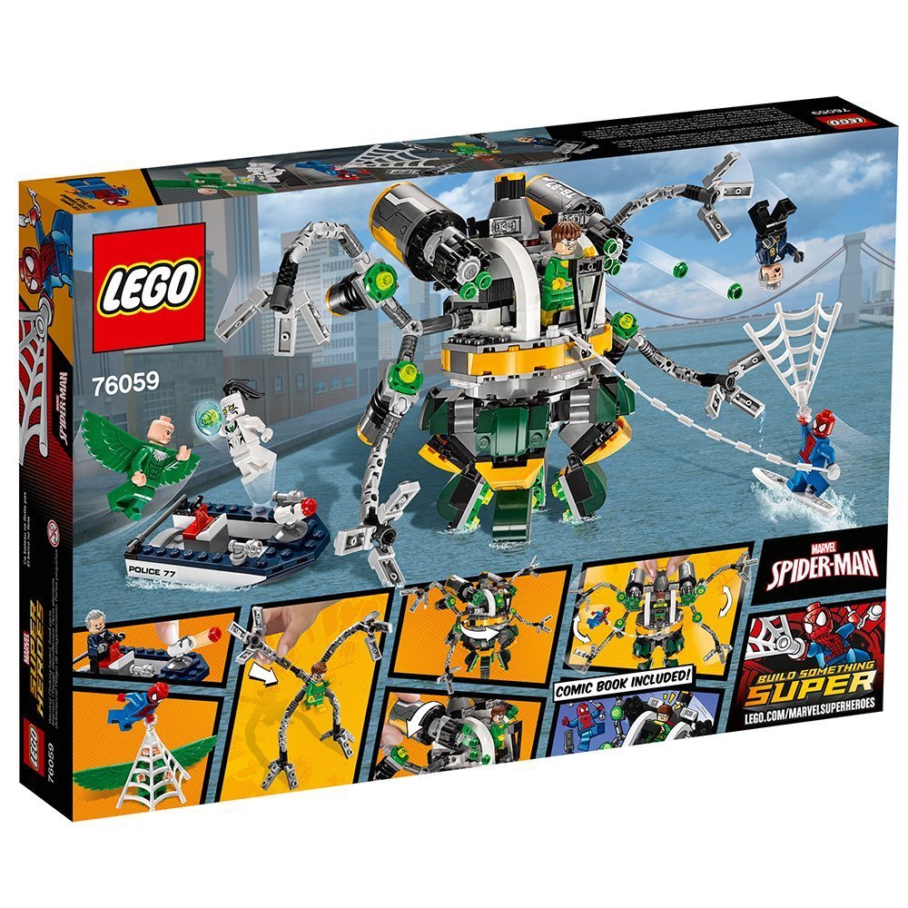 あ Lego Marvel Super Heroes 76059 Spider-Man DOC OCK'S TENTACLE TRAP